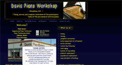 Desktop Screenshot of davispianoworkshop.com