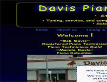 Tablet Screenshot of davispianoworkshop.com